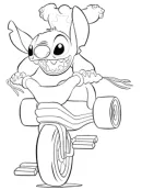 Lilo en Stitch kleurplaat 16